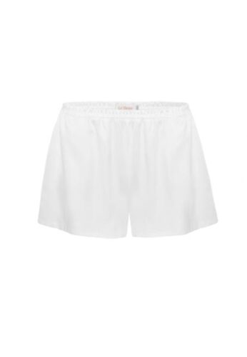 Satynowe krótkie spodenki damskie IVORY CHIC