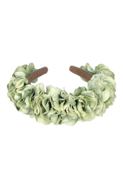 Opaska-do-wlosow-kwiatowa-zielona-FIONA-lebrate Opaska do włosów kwiatowa zielona FIONA