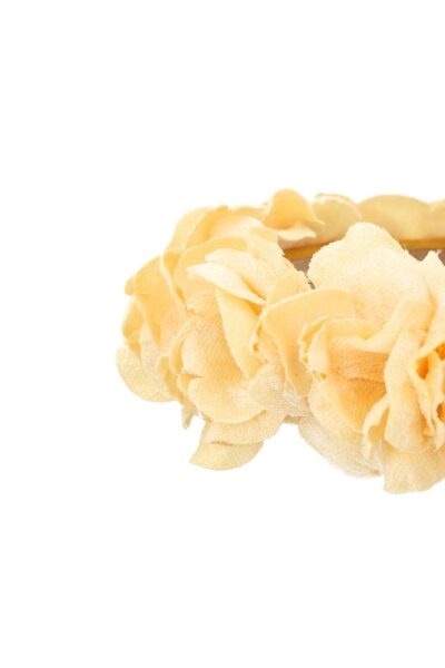 Opaska-do-wlosow-kwiatowa-zolta-TIANA-lebrate-2 Opaska do włosów kwiatowa żółta TIANA