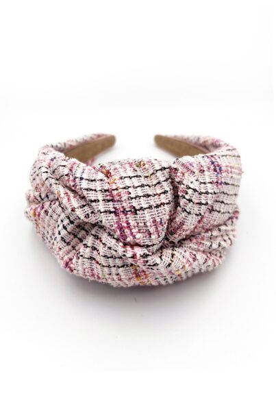 Opaska do włosów BOW Pink - Maxi