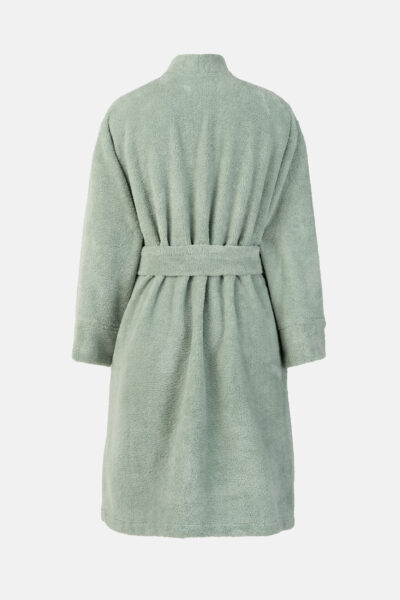 Szlafrok damski bawełniany zielony SERENITY