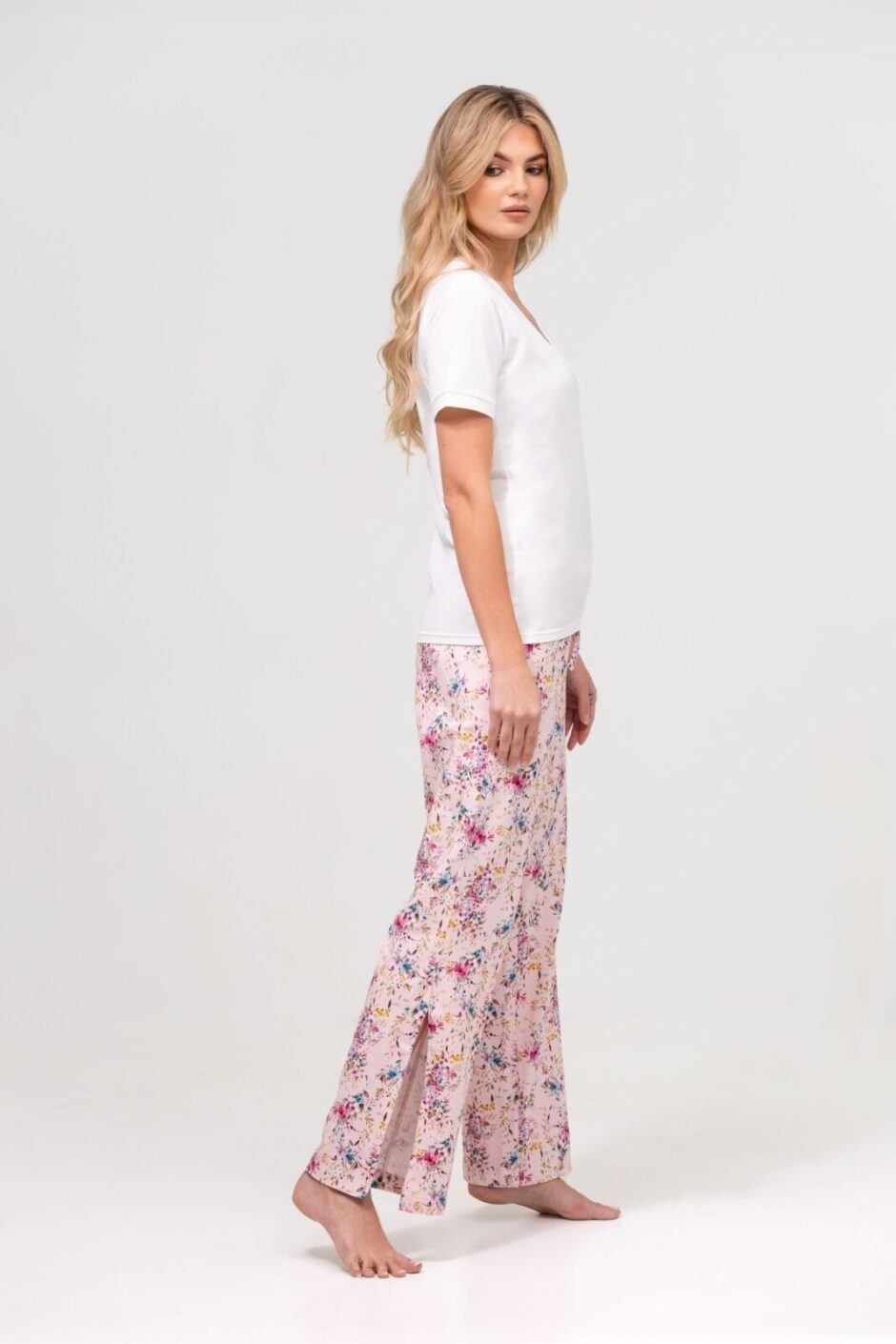 Bawełniane długie spodnie damskie ISABELLA