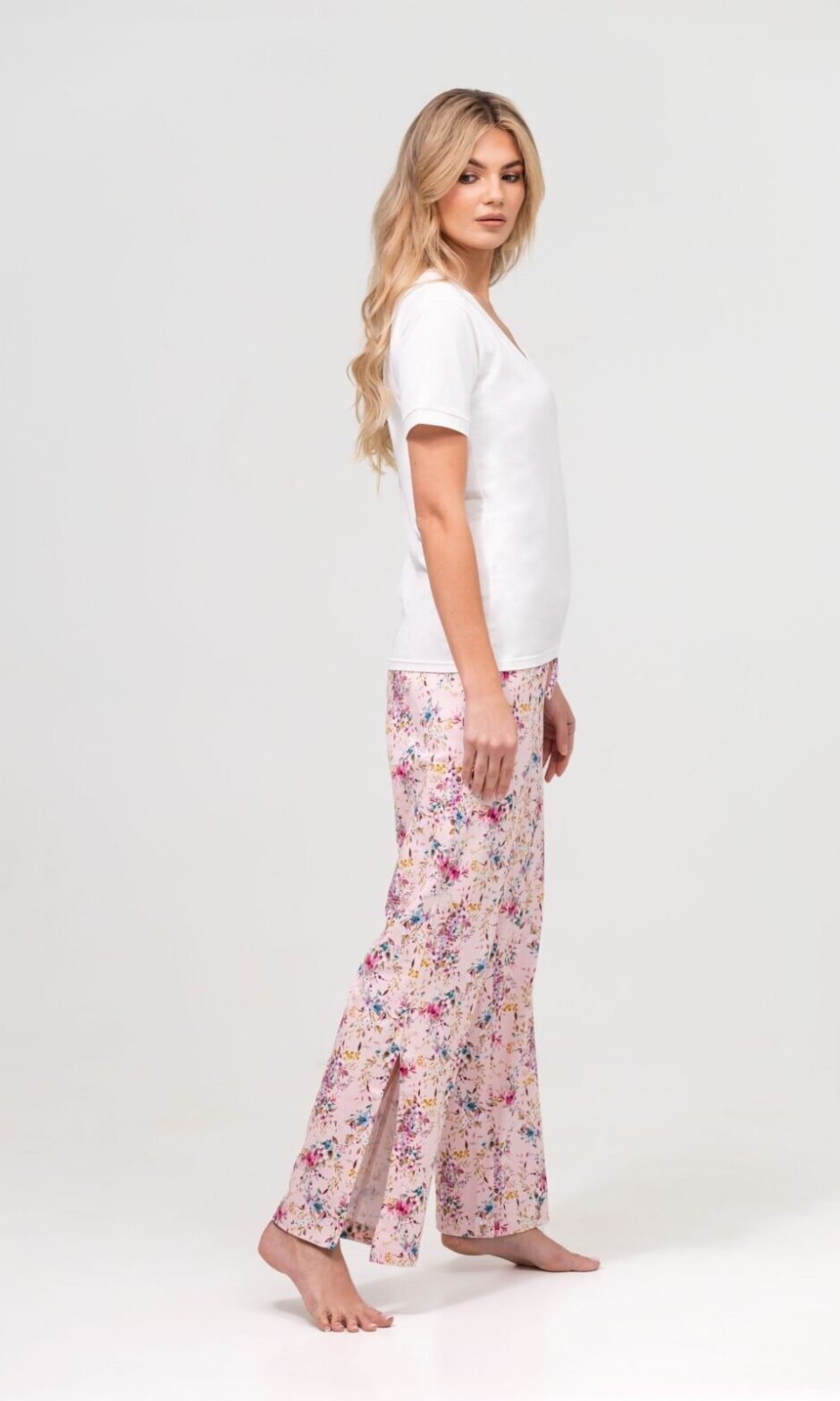 Bawełniane długie spodnie damskie ISABELLA