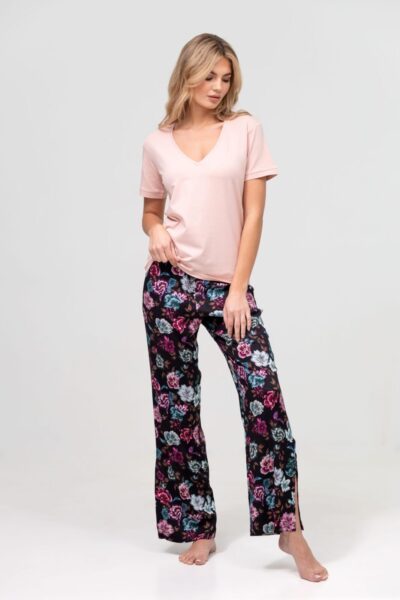 Bawełniana koszulka damska z krótkim rękawem SOPHIA